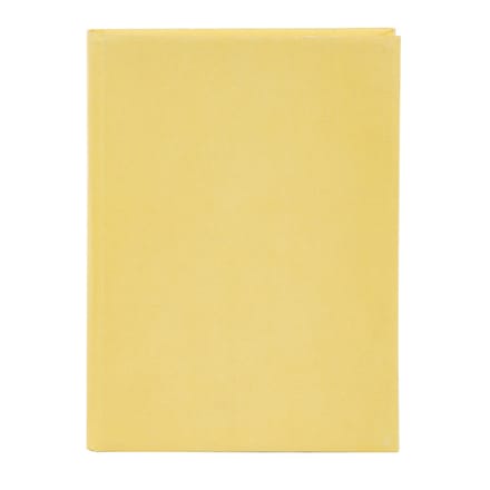 Goldbuch - Notitieboek Hennep - A5 - Geel