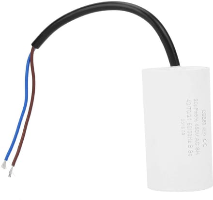 CBB60 Capacitor - Motor Start Capacitor - CBB60 Motor Running Capacitor - 450V 20uF Microfarad Capacitor met Draad - Capaciteit voor Elektromotoren