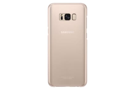 Samsung clear cover - roze - voor Samsung G955 Galaxy S8 Plus