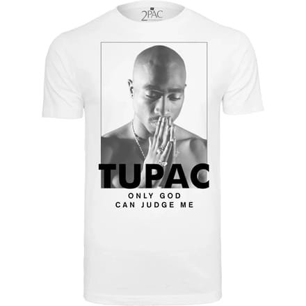 Mister Tee Tupac - 2Pac Prayer Heren Tshirt - L - Wit