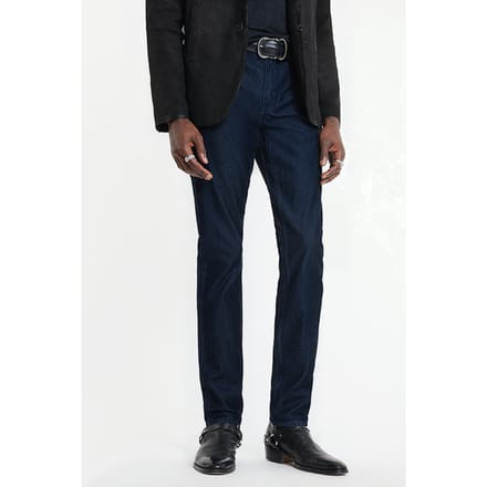 John Varvatos J702 - Slim Fit Black/blue Maat: 29 | Slim Jeans Outlet | Heren | Blauw