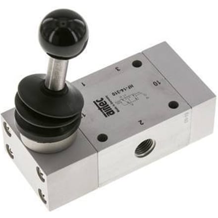 3/2 G1/4'' Handbediende Hefboom Ventiel 0-12bar/0-168psi Airtec