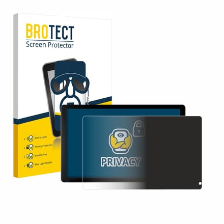 BROTECT - privacy screenprotector voor Laptok KB1001 10.1" - Folie Beschermfolie Blauwlichtfilter