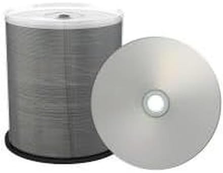 52x Speed CD-R Datalagers, 700MB Opslag, 100 Stuks Cakebox, Inkjet Printbaar
