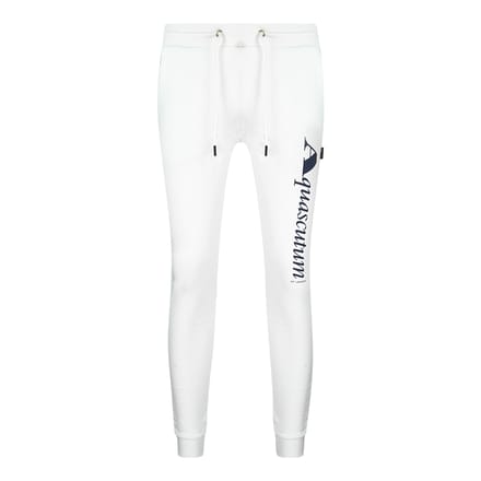 Aquascutum heren joggers in het wit