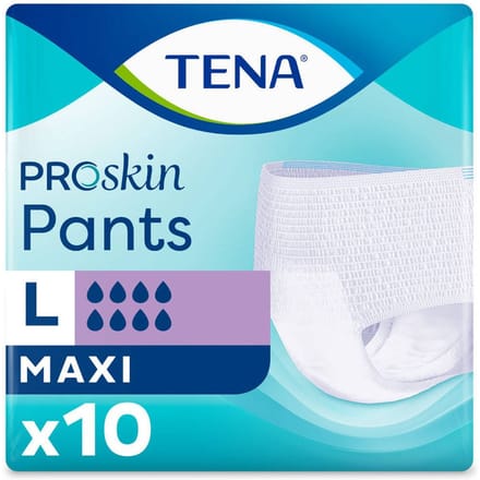 Tena Proskin Pants Maxi Large - 1 pak van 10 stuks
