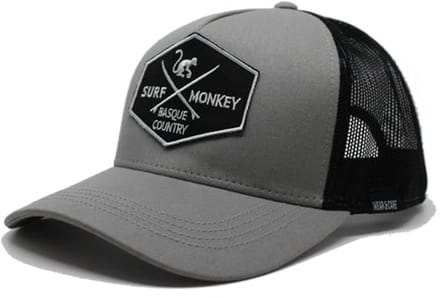 Surf Monkey - Trucker Cap - 5 Panel - One Size - Organisch Cotton - Leiding