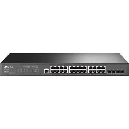 TP-Link TL-SG3428 JetStream 24-Port Gigabit L2+ Managed Switch with 4 SFP Slots