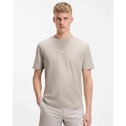regular fit T-shirt van katoenmix model 'TCHUP'