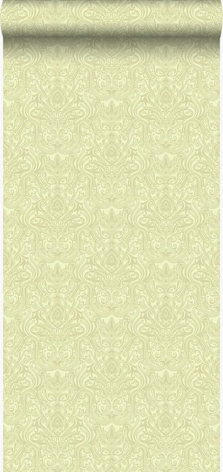 Origin Wallcoverings behang ornamenten groen - 53 cm x 10.05 m - 346531