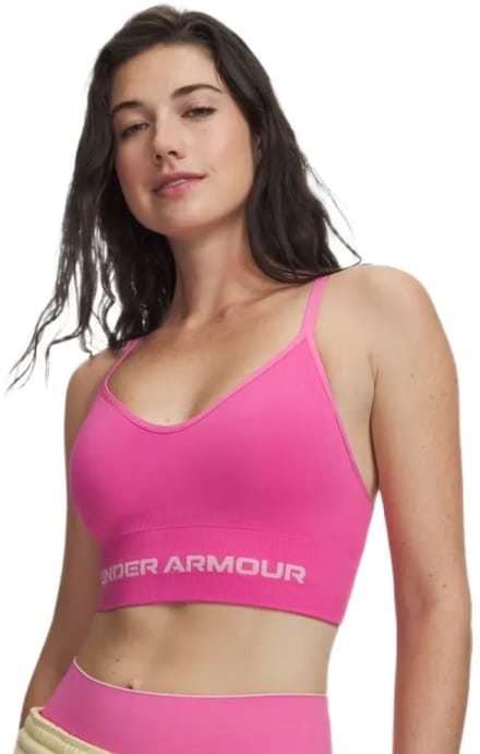 Under Armour Vanish Seamless Sportbeha Met Lage Impact Roze S Vrouw