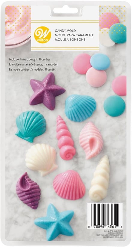 Wilton Candy Mold - Schelpen - Chocolade Mal - Bakvorm Chocolade