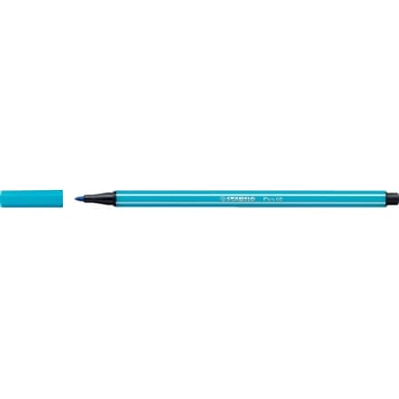 STABILO Pen 68 - Premium Viltstift - Licht Blauw - per stuk