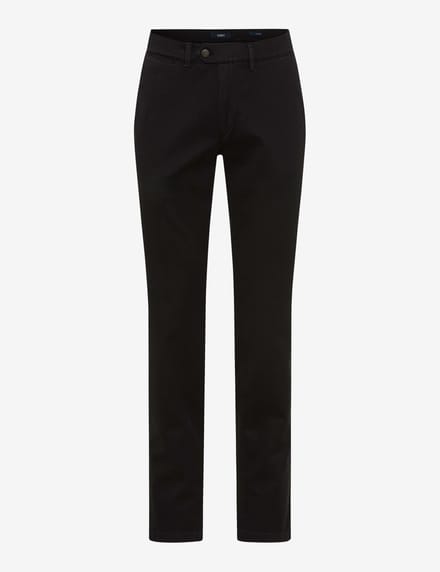 Eurex Heren Flatfrontbroek  Style JOHN BLACK, zwart, maat 52
