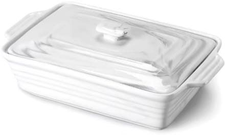 Aristocratic Bordenset - Marmer Look - 2700ML - Lasagne - Braadslede - Rechthoekige schaal