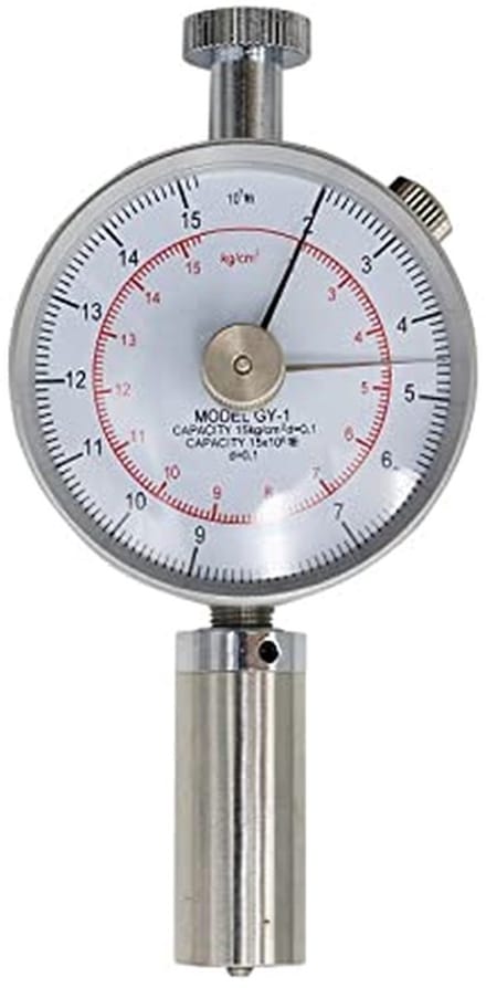 Hardheidsmeter Fruit - Sclerometer Penetratiemeter - Kwaliteitscontrole Fruit - Draagbare Digitale Meter - 1 kg - N.v.t.