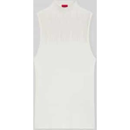 Slim fit top van viscosemix model 'Sieffy'