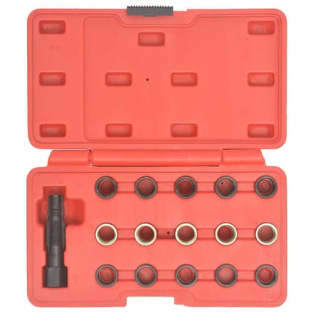Kit de réparation de filetage de bougie d'allumage 16 pièces M14*1.25