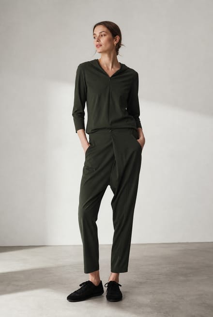 Klaus pants technical jersey | Army - Army / S