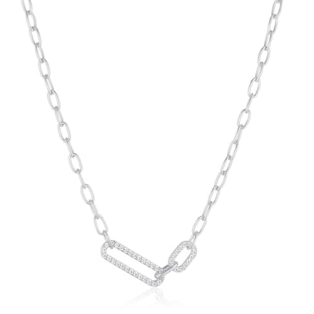 SIF JAKOBS JEWELLERY CAPIZZI DUE NECKLACE SJ-N42232-CZ.