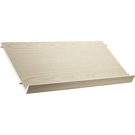 String Furniture - Tijdschriftenrek hout - Essen - 78 x 30 cm - beige