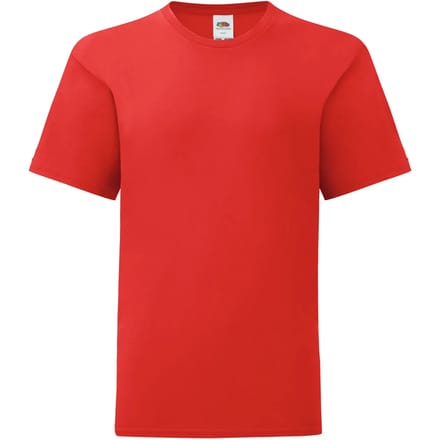 Kinder-T-shirt Fruit of the Loom Iconic 150