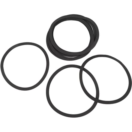 10 Pièces Joint d'Étanchéité Haut-Parleur EVA Antichoc Réduction de Bruit Antidérapant 200mm DE Anneau d'Étanchéité Haut-Parleur black