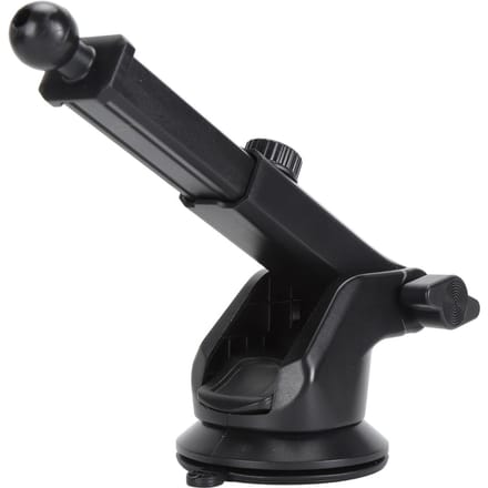 2 in 1 Autohouder 2-weg Radio's Beugel Accessoires Auto Mobiele Telefoon Zuignap Handmicrofoon black