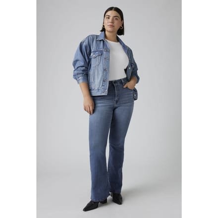 Levi's 726 High Rise Flare Jeans Größe: W25L32 | Ausgestellte Hosen Outlet | Damen