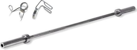 Dione Olympische Halterstang 220cm - 50mm met sluiters