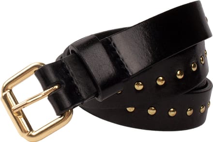 Legend Dames - Leren riem - Zwart - 85cm