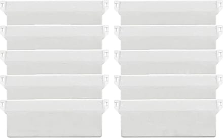 Dorolet - Strip gewichten 127 mm voor verticale jaloezieën - 10 stuks
