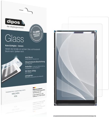 dipos – 2x Matte Pantserfolie geschikt voor MECHEN X56 | 9H Screenprotector
