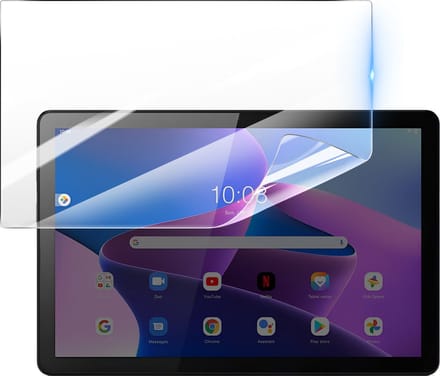 3mk, Geschikt voor Lenovo Tab M10 Gen 3, Schokbestendige Hydrogel Screenprotector, Transparant