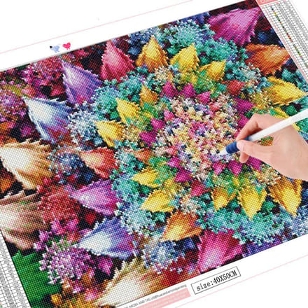 5D diamant schilderij volledige ronde boor bloemen diamant borduurwerk verkoop kruissteek 20X30CM blue