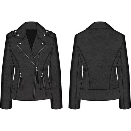 Motorjack voor dames Guess New Monica Suede