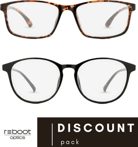Reboot Optics® Computerbril | Blauw Licht Bril | Beeldschermbril - Heren - Dames - UV400