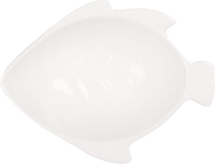Clayre & Eef Kom Vis 75 ml Wit Keramiek