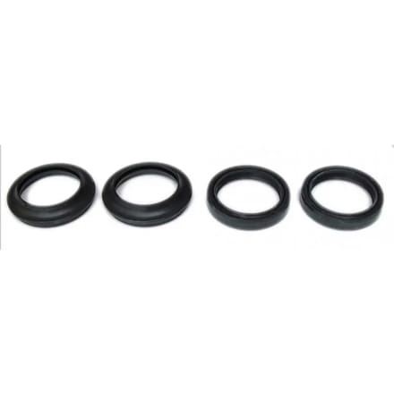 Vork spinnaker afdichtingsset met stofkappen Tourmax 43-55,1-9,5/10,5
