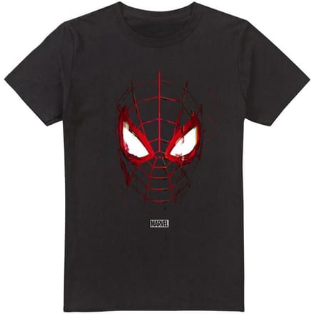 Marvel Spiderman Miles Morales Glitched Heren T-Shirt - Zwart - M