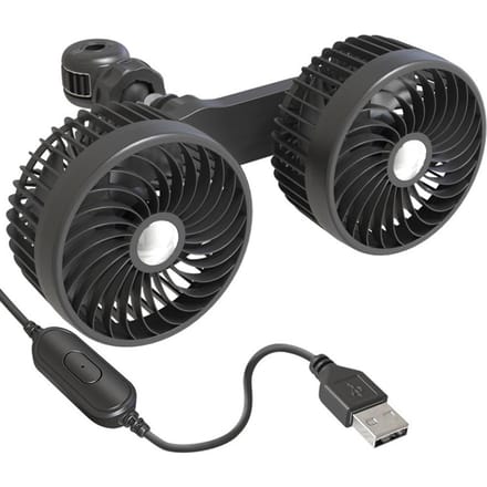Auto Elektrische Ventilator Automotive Algemeen Achterbank Rugleuning Ventilator Snelheid Instelbare Ventilator voor Auto In-Car Koeling USB Interface Cable