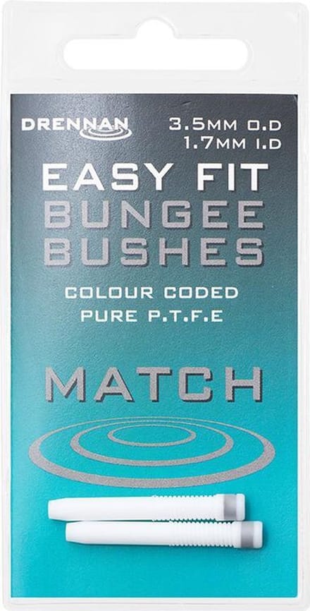 Drennan Easy Fit Bungee Bush - Match - 1.7mm ID - Grijs