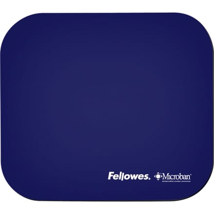 Fellowes Microban - Muismat - Antibacterieel - Antislip - Blauw