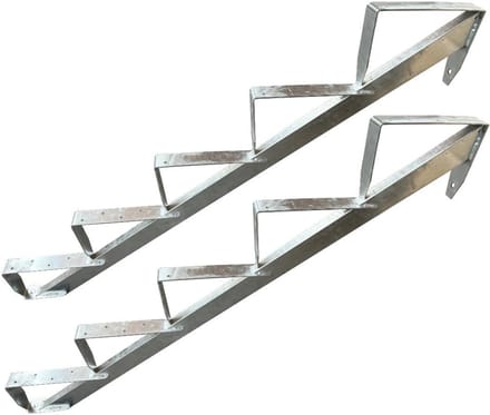 Houten Trapwang en Trapframe voor 2-6 Treden