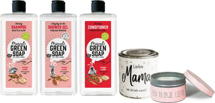 Marcel's Green Soap Cadeauset Argan & Oudh Mama