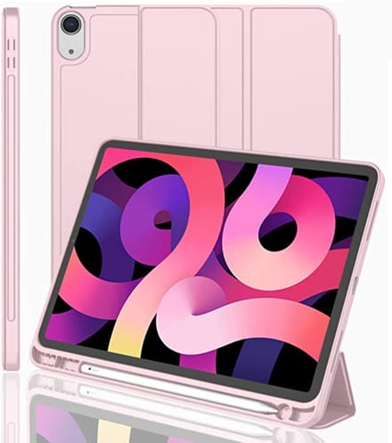 EtuiTab Smartcase Serie - Tablethoes - Roze - Voor iPad 10.9/11 met Rysikhouder