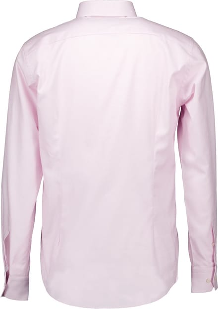 Eton - Overhemd Lichtroze Eton Dobby Lange Mouw Overhemd Lichtroze 100011816