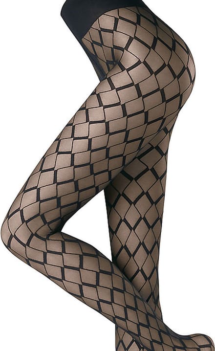 Oroblu 20 den panty graphic vector maat S military 7