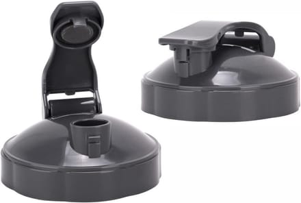 Set van 2 Hersluitbare Deksel Vervangingen voor Blender Bekers 18oz, 24oz, 32oz - Lekvrij & To-Go