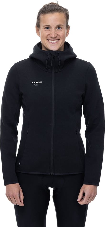 CUBE WS ZIP HOODIE ADVANCED BLACK S (36)